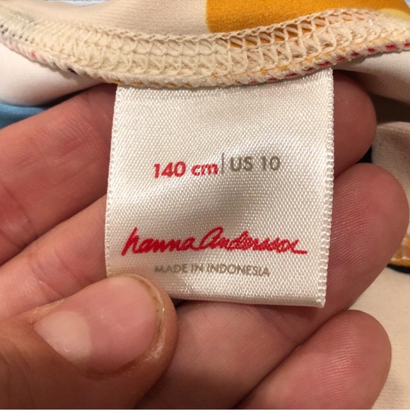 Hanna Andersson | Floral | Rash Guard - Picture 4 of 6